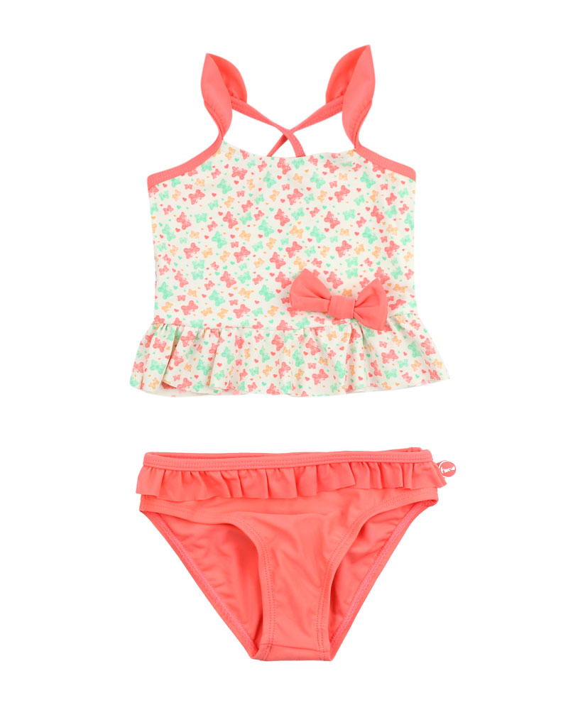 Ripley - BIKINI FICCUS BE YOURSELF BEBÉ NIÑA CORAL